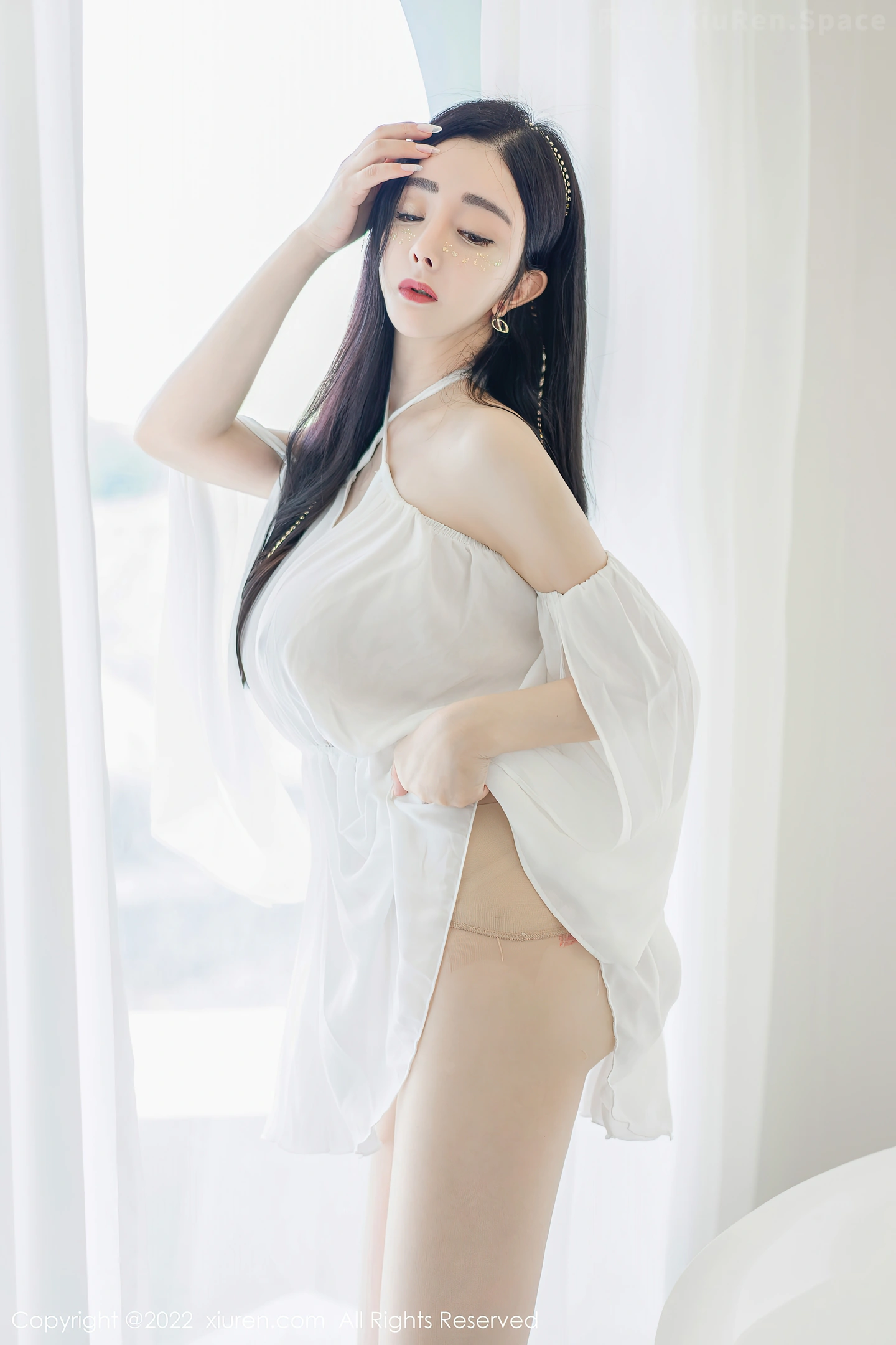 图片[5]-[XiuRen秀人网] VOL.5188 模特允爾云南心愿旅拍浴室白色轻透服饰湿身秀丰满身材诱惑写真51P-秀人网官方网站